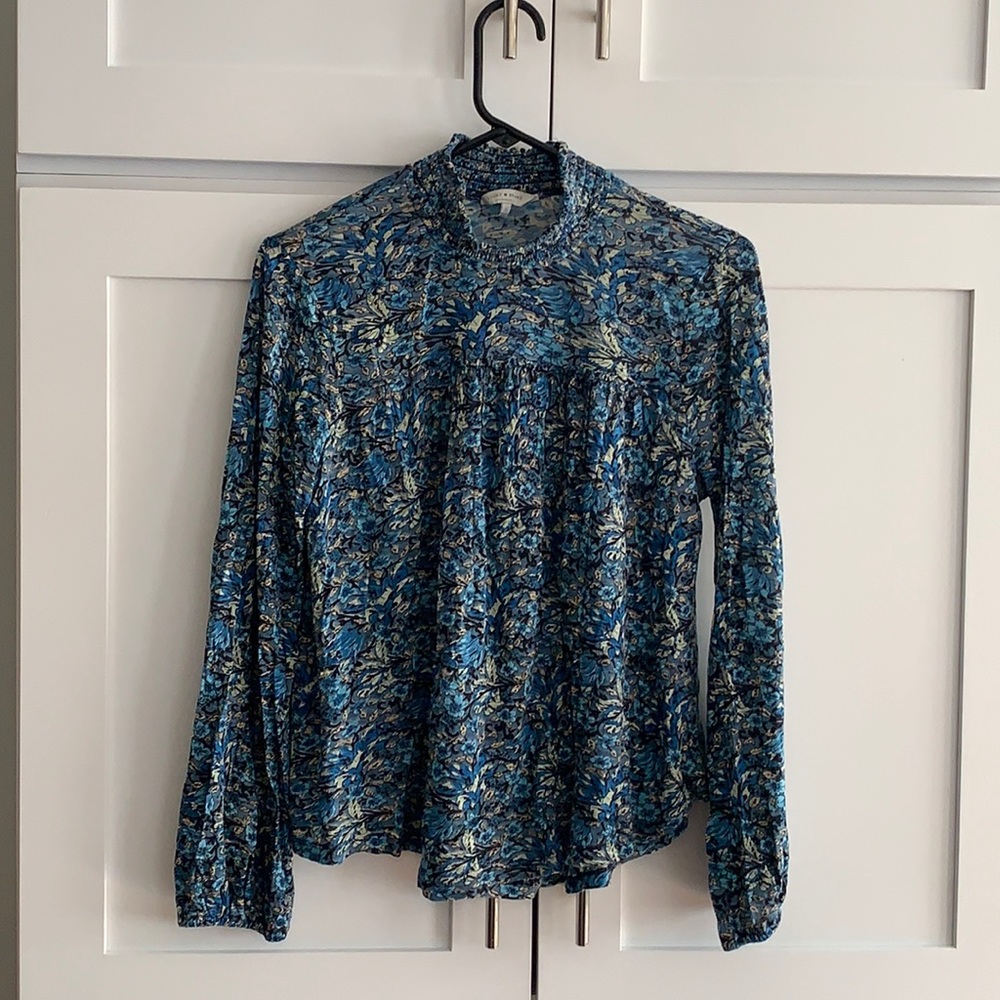 Lucky Brand high neck shirt, size small